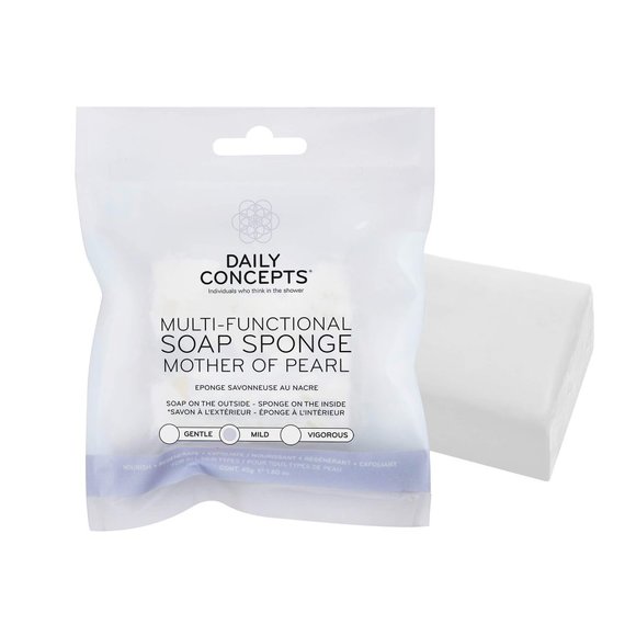 NWT mother of pearl -MULTI-FUNCTIONAL SOAP SPONGE - Picture 1 of 2